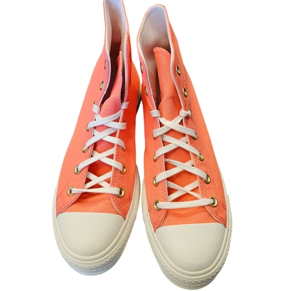 Converse CTAS Lift Hi Watermelon Slushy Platform Sneakers Womens NEW - Picture 5 of 8
